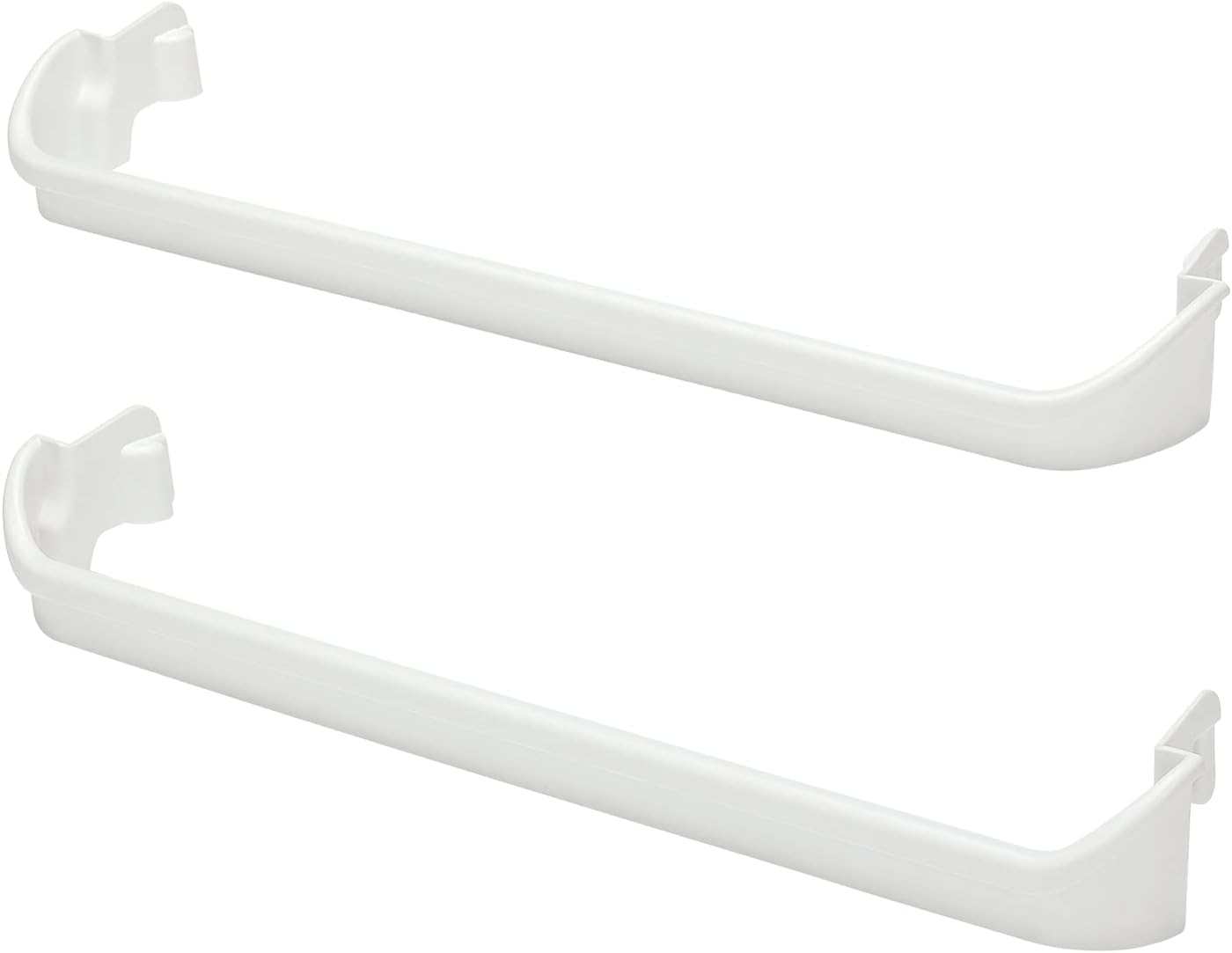 240534901 & 240534701 Door Bar Rack, 2 Pack Door Shelf Rack Bar Compatible with Frigidaire Kenmore Electrolux FFTR1814LW2 LFTR1814LWJ FFTR1814LW9 25368802015 2537419240P 25378882010 25368882014 : Appliances