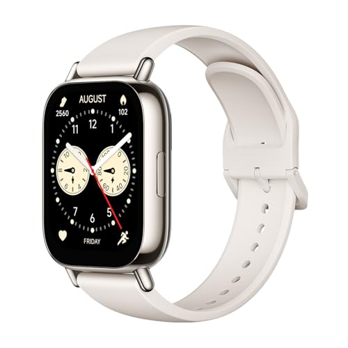 La Mejor Selección de reloj inteligente apple Top 10. 42 XIAOMI Redmi Watch 5 Lite Smartwatch Dorado - Batería hasta 18d, Pantalla AMOLED 1.96', Compatible con Android y iOS, Llamadas por Bluetooth, GPS, Resistencia al Agua 5 ATM,+150...