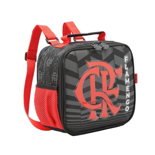 Kit Mochila Infantil Escolar com Rodinhas, Flamengo 2025