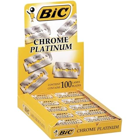 BIC Chrome Platinum Double Edge Razor Blades Cover