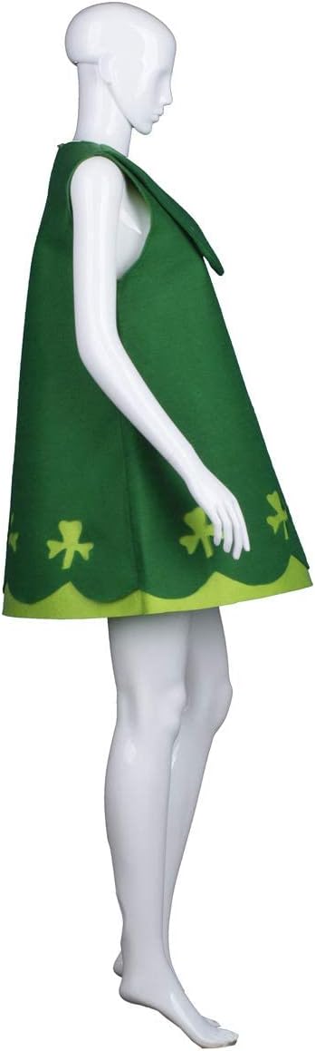 HPO Adult Women's St. Patrick's Day Trolls Costume | Green Color Costume HC-505