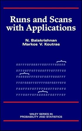 Runs and Scans with Applications: 415 book cover