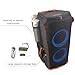 Protective Cover for PartyBox 310 Speaker Double-Layer Shield, Scratch-Resistant, Dust proof Shell, Custom Fit Speaker Jacket, Breathable Mesh Sleeve, w/4 Storage Pockets (partybox 310)