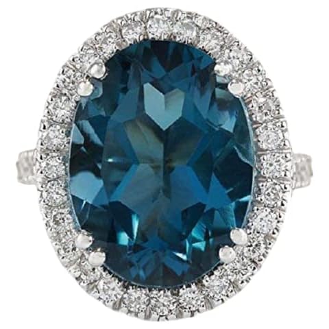 Lzz London Blue Topaz Ring Cover