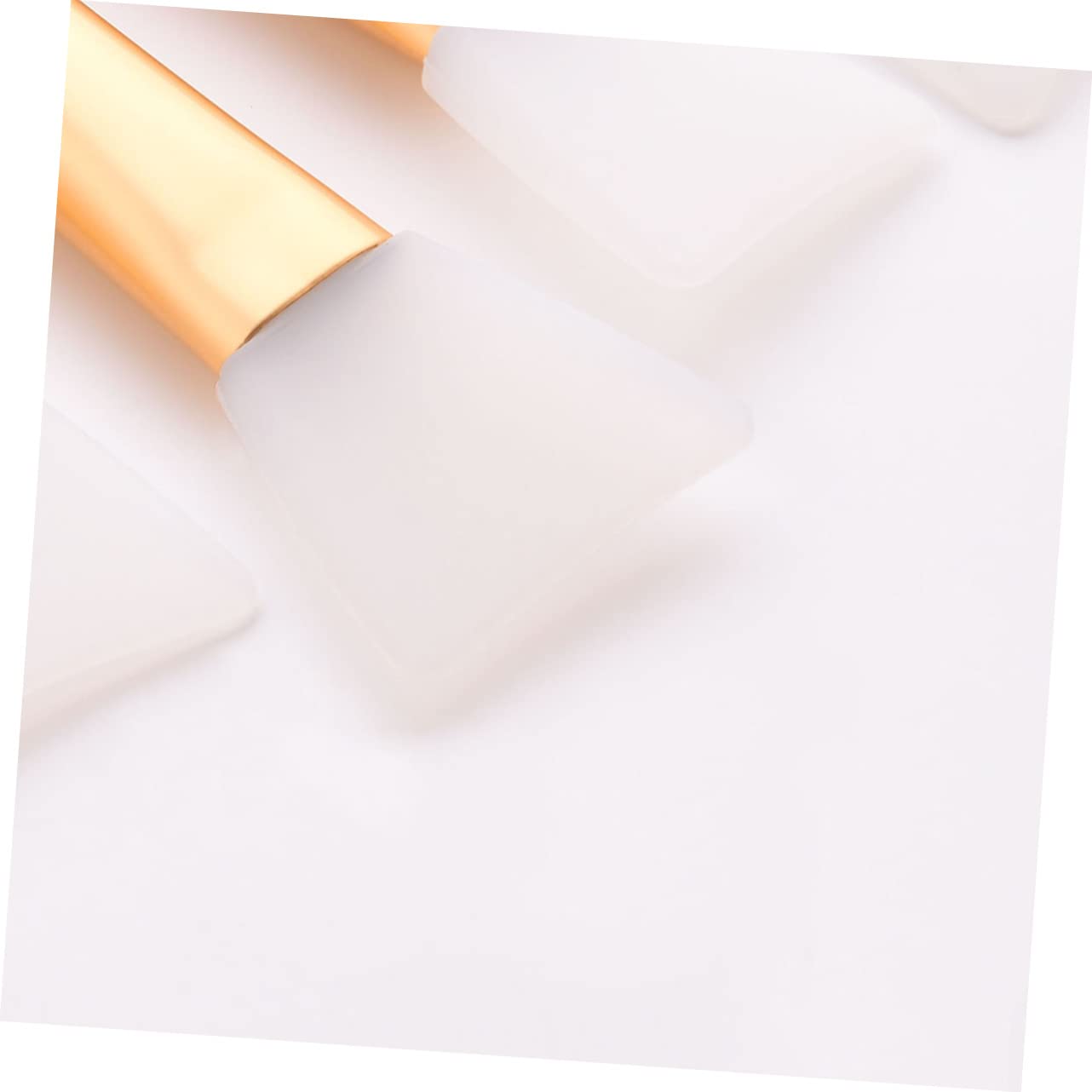 HONMEET Silicone Makeup Brush Wooden Handle Professional Tool for Clay Masks Moisturizers T-01-442 Contaminant-free