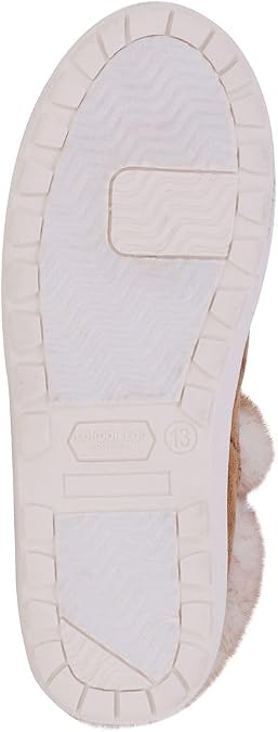 LONDON FOG Girls Elia Street Cold Weather Snow Boots Faux Fur Zip Up Warm Lined Snow Boots For Girls