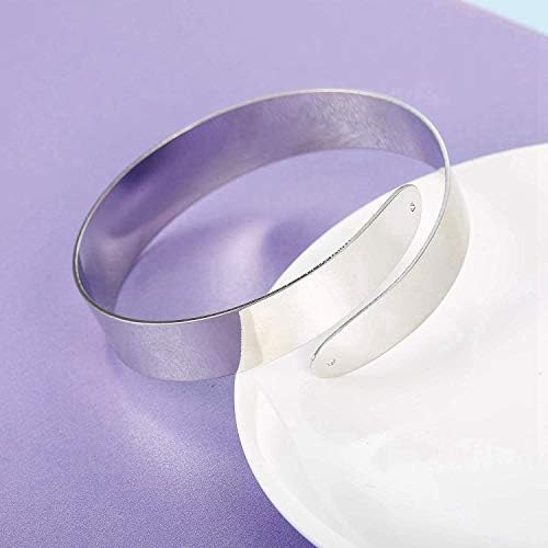 Finrezio 3Pcs Minimalist Coil Upper Armband Adjustable Cuff Armlet Arm Cuff Bracelet Filigree Swirl