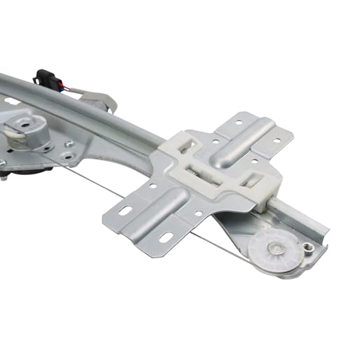 Image of TRQ Rear Right Power Window Regulator & Motor Assembly Passenger Side Compatible with 2008-2012 Buick Enclave 2009-2012 Chevrolet Traverse 2007-2012 GMC Acadia 2007-2010 Saturn Outlook