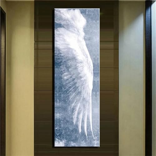 Peinture diamant adulte ailes abstraites 5D kit complet broderie strass grand format 50x150cm