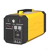 SJMDSDSC Fuente de alimentación portátil para Acampar al Aire Libre, Fuente de alimentación de Respaldo de 1000-1500 WH con Toma de CA de Onda sinusoidal Pura de 110 V/220 V(Yellow 500W/80000mAH,A)