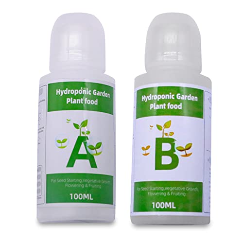 Reuvv A&B Nutriment Solide Aliments Végétaux Plantes Nutriments Hydroponiques Engrais Plus Fort Et Plus Rapide Convient Aux Herbes Légumes
