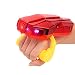 Auney Handheld Bubble Machine with Light, Automatic LED Bubble Blower Bubble Maker More Than 2000 Bubbles Per Minute, Bubble Machine for Kids, Red Bubble Toy with Sound for 1 2 3 4 5 Year Old Kids