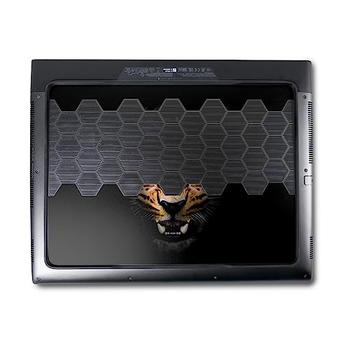 Image of MightySkins Skin Compatible with Alienware M18 R1 (2023) Full Wrap Kit - Leopard Face | Protective, Durable, and Unique Vinyl Decal wrap Cover | Easy to Apply & Change Styles | Made in The USA