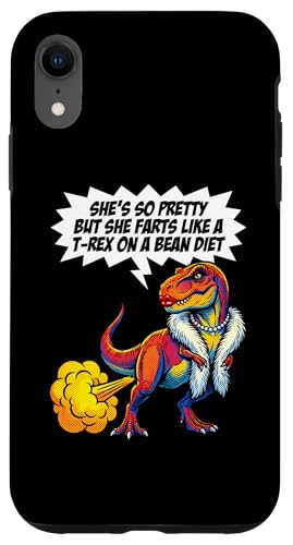 She's So Pretty But She Like A T-Rex On A Bean Diet �X�}�z�P�[�X iPhone XR �p
