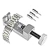 Produktbild Voarge Uhrmacherwerkzeug, Uhr Stiftausdrücker Armbandkürzer Strap Kettenbolzen Remover Reparatursatz Werkzeug, Reparatur für Uhrmacher mit 3 Extra Pins