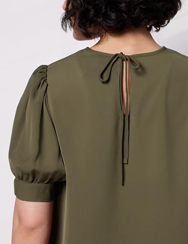 Image of Symbol Premium Women's Puff Sleeve Top | Regular Fit | Desk-to-Dinner (Available in Plus Sizes)