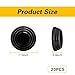 Flygun 20 PCS Car Door Shock Absorbing Gasket, 1.18