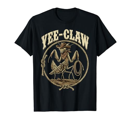 Yee Claw Western Country Cowboy Funny Prayer Mantis T�V���c