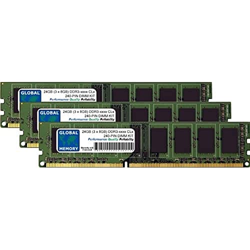 Mémoire RAM DDR3 24Go pour éliminer les ralentissements de votre PC fixe de bureau