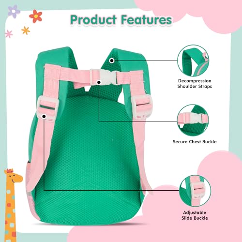 Image of Storite Toddler Bag for Boys & Girls (2-6 Years) 5L | Lightweight Sturdy Kids Backapck Perfect for Preschool & Nursery School