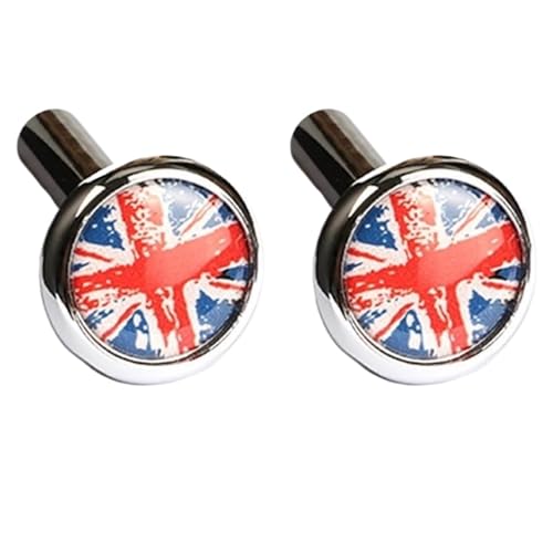 車のドアロックノブ Compatible With Mini For Cooper For F54 F55 F56 F57 F60 R55 R56 R60 車のドアロックロッドドアロックピンカバードアロックノブカバーと互換性あり