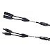 Signstek Y Branch MC4 Parallel Connector Adapter M/FF and F/MM (1)