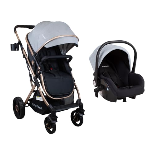 Bebesit Carriola para Bebe Travel System para Auto Vox, Sistema de Viaje Travel System, Carriola de Baston Ligera con Asiento...