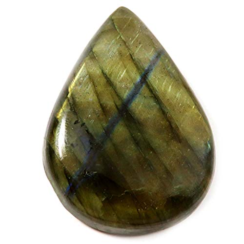 Labradorite poire cabochon un cadeau minéral unique pour passionnés