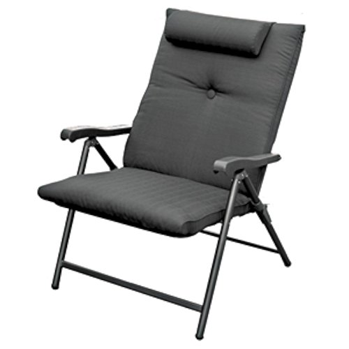 Prime Products 13-3378 Baja Black Prime Plus Folding Chair