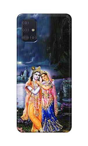 Image of Printed Hard Back Cover Case for Samsung Galaxy M31s Back Cover (Radha Krishna) -1803