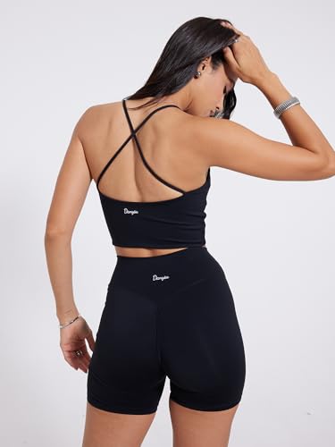 Danysu Hidden Scrunch Shorts for Women 5" No Front Seam Biker Shorts Brazilian Butt Lift4