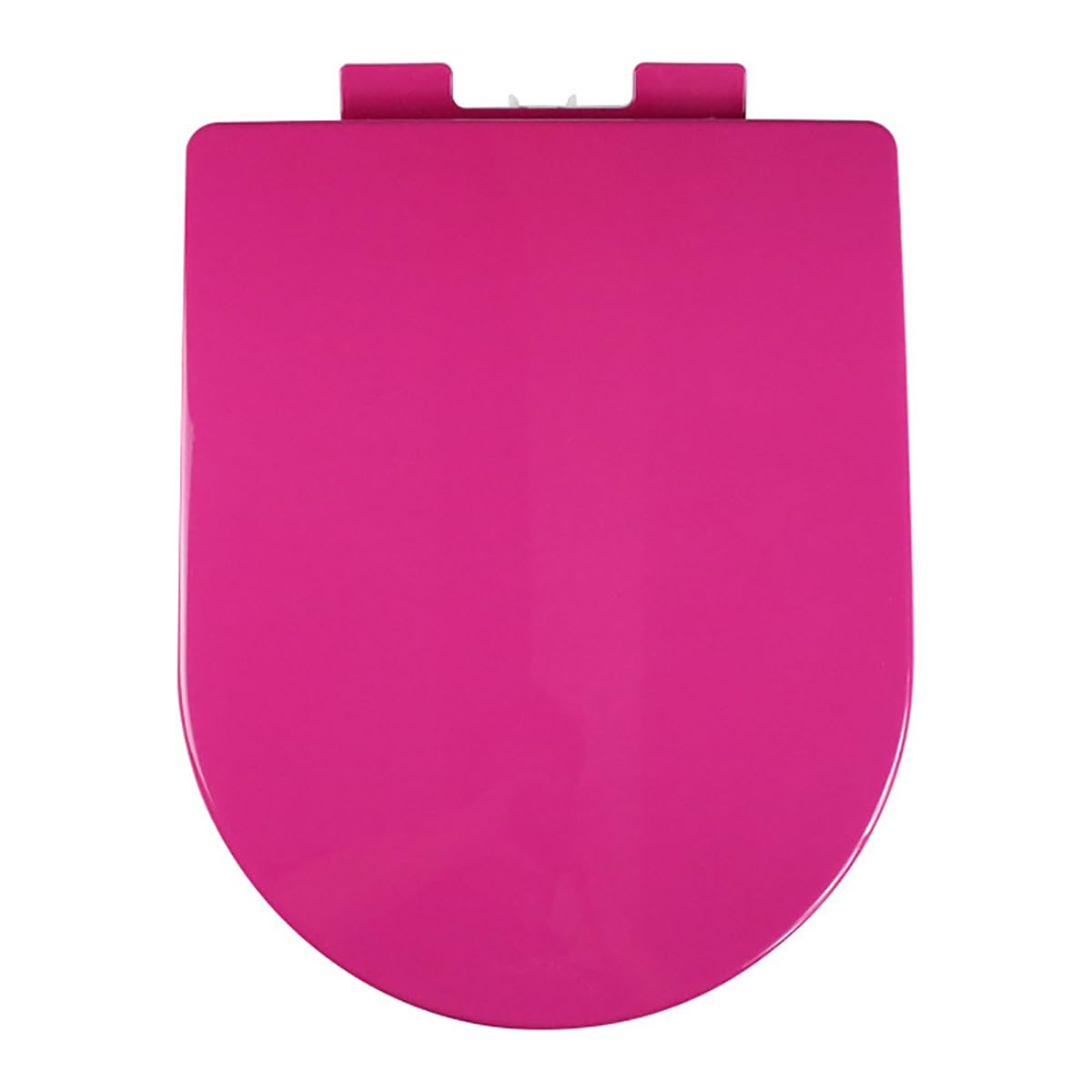 Shaped Toilet seat, Close Close Quietly Install Non Slip fit Toilets, Adjustable, Lightweight, Durable, Portable, User-Friendly, Compact, Pink, Slow, slam