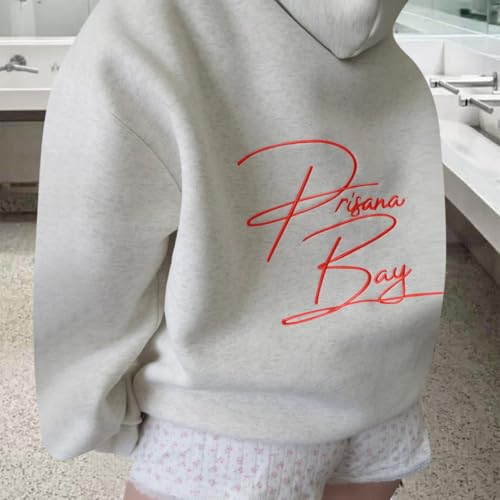 Bow Hoodie Women Embroidered Bow Hoodies Trendy Preppy Sweatshirts Cute Y2K Graphic Pullover Tops for Teen Girls – Bild 6