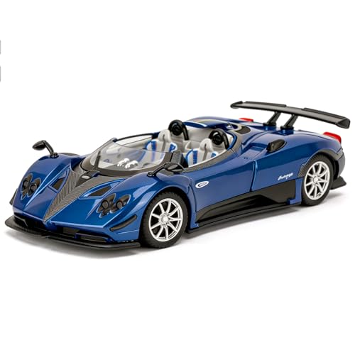 Modelo de Auto Pagani Zonda HP 1:24 Azul miniatura 1
