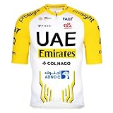 PISSEI UAE Team Emirates - Tour De France 2024 Replica Short Sleeve Jersey XL