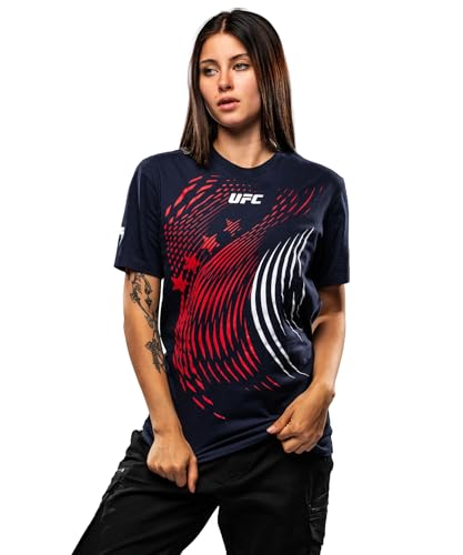 Venum Mens Official UFC Freedom 250 Fight Night Replica T-Shirt - Navy - Medium