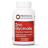 Protocol For Life Balance - Zinc Glycinate 30 mg Albion TRAACS Zinc - Supports Healthy Immune...