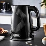 Geepas 1.7L 3KW Cordless Electric Kettle, 900W 2 Slice Bread Toaster Combo Set | 360° Rotational Base Concealed Heating & Otter Control 7 Level Browning Control Crumb Tray Premium Design, Black | Opus - Image 8