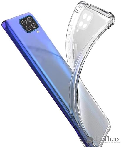 Image of BOXXO Flexible Back Cover for Samsung Galaxy A42 5G | Back Cover Transparent Clear Shockproof Case Four Corner Protection | Slim Protective Mobile Phone Cover for Samsung Galaxy A42 5G