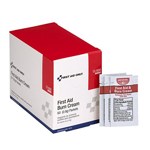 Pac-Kit 13-600 First Aid/Burn Cream, 0.9 Gm Packet (Box Of 60) #TOP6
