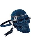 Killstar Grave Digger Skull Handbag [BLUE]