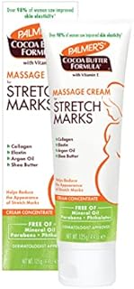 Palmer's Cocoa Butter Formula Massage Cream for Stretch Marks and Pregnancy Skin Care, 4.4 Ounces (Pack of 2)