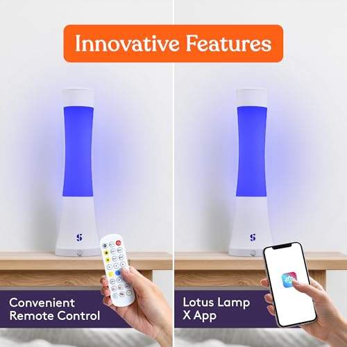 Lámpara de Mesa Sensorial con Luz Cambiante LED Blanca miniatura 5