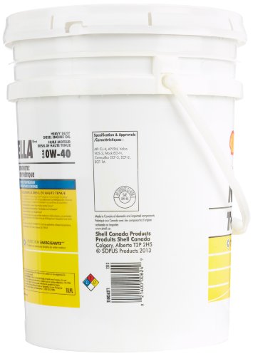 Shell Rotella 0W-40 Aceite Diesel Sintético 5 Galones miniatura 3