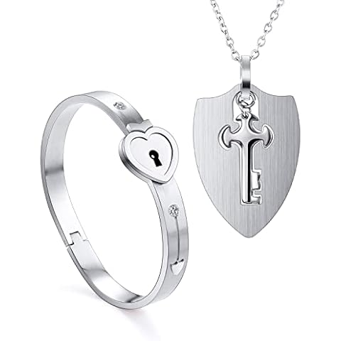 Bracelet jonc avec pendentif QIUJUNDE Cover