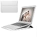 Produktbild LYB Leder-Laptoptasche 11 12 13 15 16 Zoll Für HW-Gehäuse MacBook M1 Air Pro Computer Stoffhülle Abdeckung Zubehör (Color : White, Size : for MacBook 11 inch)