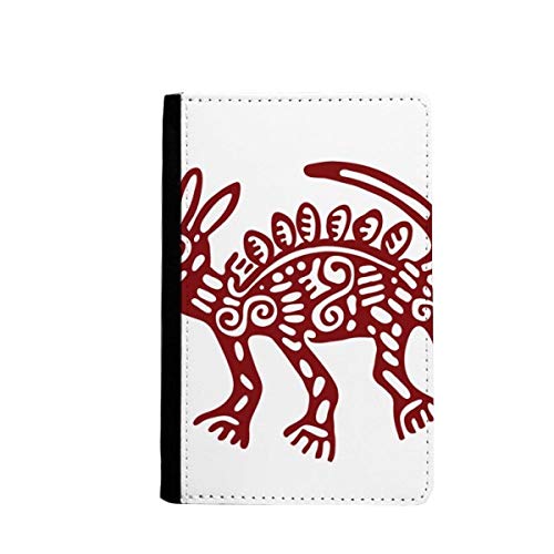 Étui portefeuille Mexique Totems imprimé animaux sauvages porte-cartes