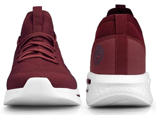 Image of Pujcs Mens Tennis Shoes Slip on Sneakers Ligthtweight Wlking Running Shoes for Work Gym Workout Sports Atheletic