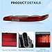 AIWGIW 4M0945096A Rear Bumper Brake Light Fit for Audi Q7 2016-2022 Back Up Tail Light Brake Lights for Right Passenger Side