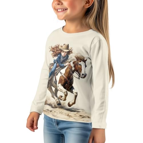 Image of Uourmeti Teens Girls Long Sleeve T Shirts Fall Outfits Boys Active Sportswear Running Tops